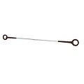 Gallagher Dubbele Afstandisolator Ring top hout 80cm terra (5 stuks)