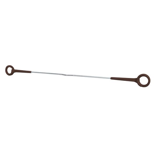 Gallagher Dubbele Afstandisolator Ring top hout 80cm terra (5 stuks)