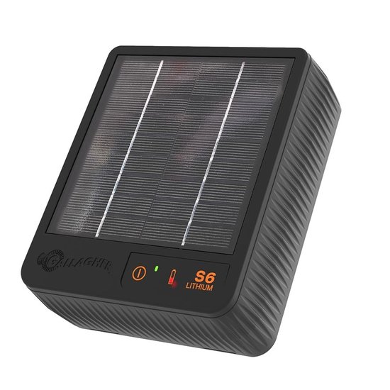 Gallagher S6 solar schrikdraadapparaat incl. batterij