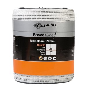 PowerLine lint 20 mm wit 200 m