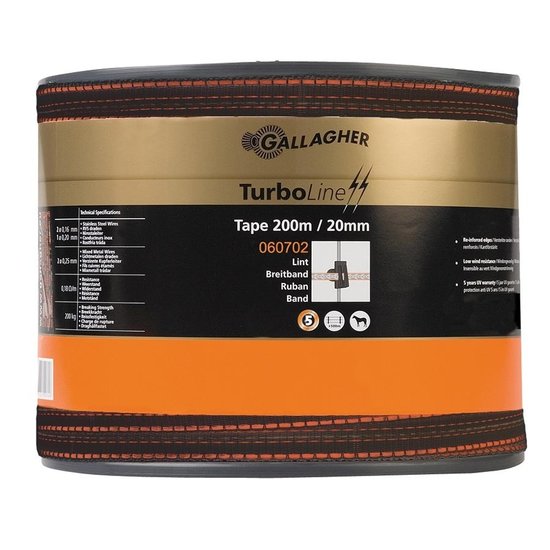 Gallagher TurboLine lint 20 mm terra 200 m