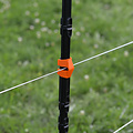 Gallagher Draad clip isolator voor Gallagher Line Post (100)