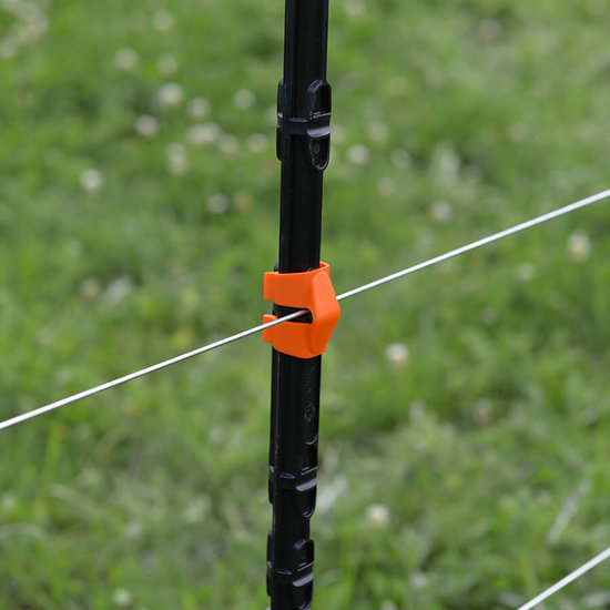 Gallagher Draad clip isolator voor Gallagher Line Post (100)