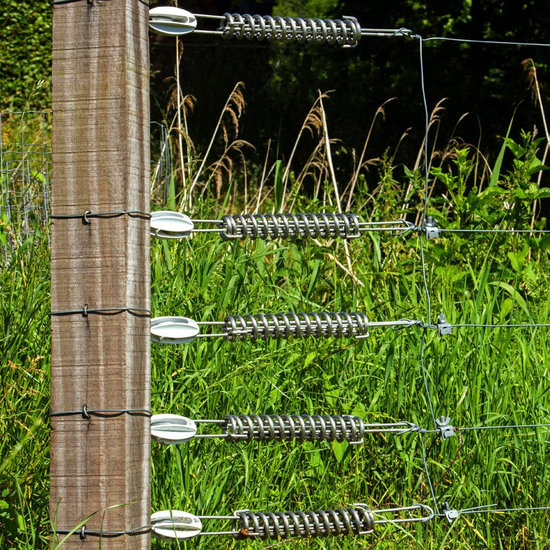 Gallagher Draadklem gebogen met vleugelmoer (10 stuks)