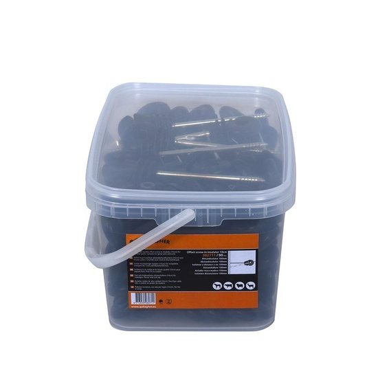 Gallagher Afstandschroef-ringisolator hout 10cm (90)