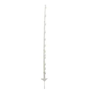 Kunststof Wolf Vario Paal 1,55m wit (20 st.)
