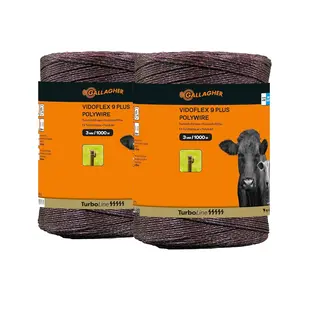 Duopack Vidoflex 9 TurboLine Plus terra 2x1000 m
