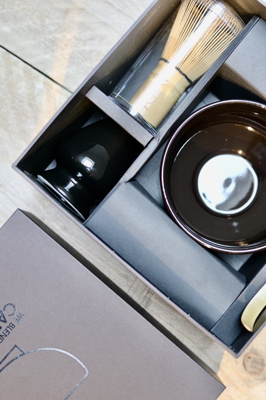 Premium Matcha complete tool box (4 delig) - clean zwart