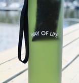 WAY OF LIFE cold brew bottle (1 liter - met rietje)