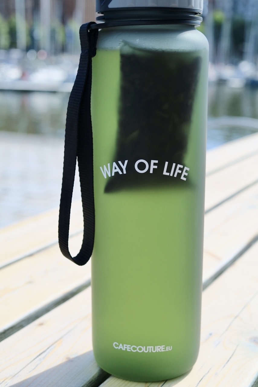 WAY OF LIFE cold brew bottle (1 liter - met rietje)