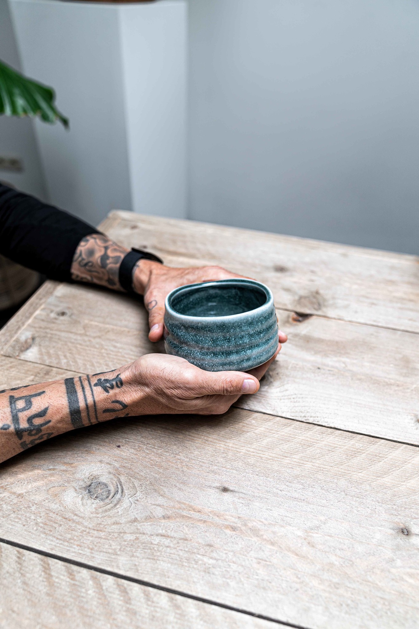 Matcha bowl zen - light blue