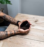 Porcelain Matcha bowl  - clean shiny black