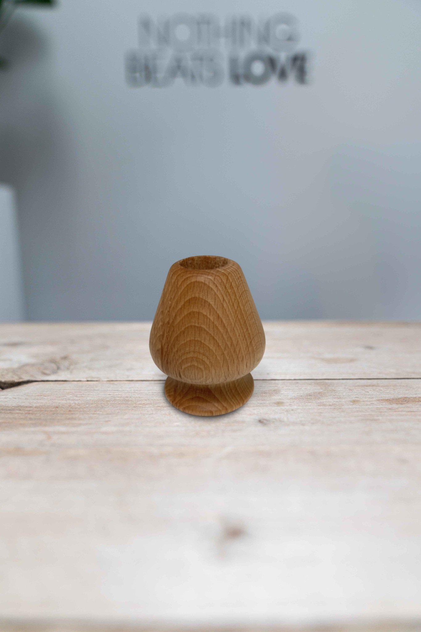 Matcha whisk holder - Belgium beech wood