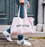 WAY OF LIFE cotton bag (pink)