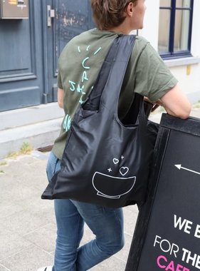 Cafe Couture recycable logo bag