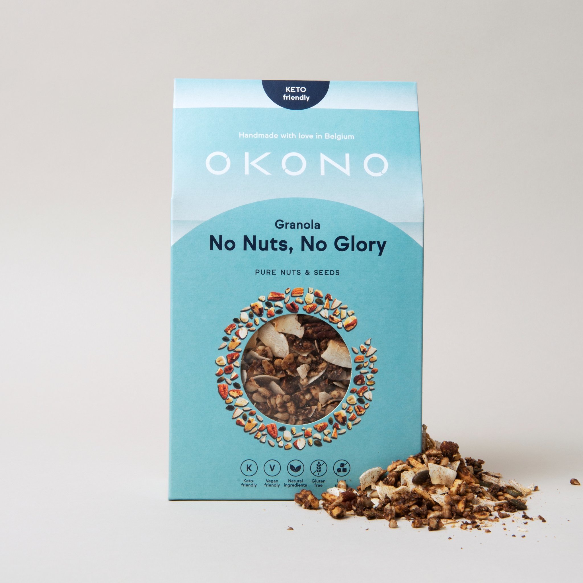 Granola No Nuts, No Glory - Pure noten en zaden