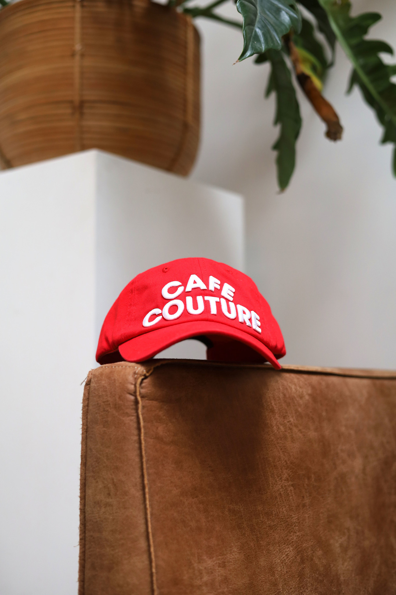 Cafe Couture logo cap (red)