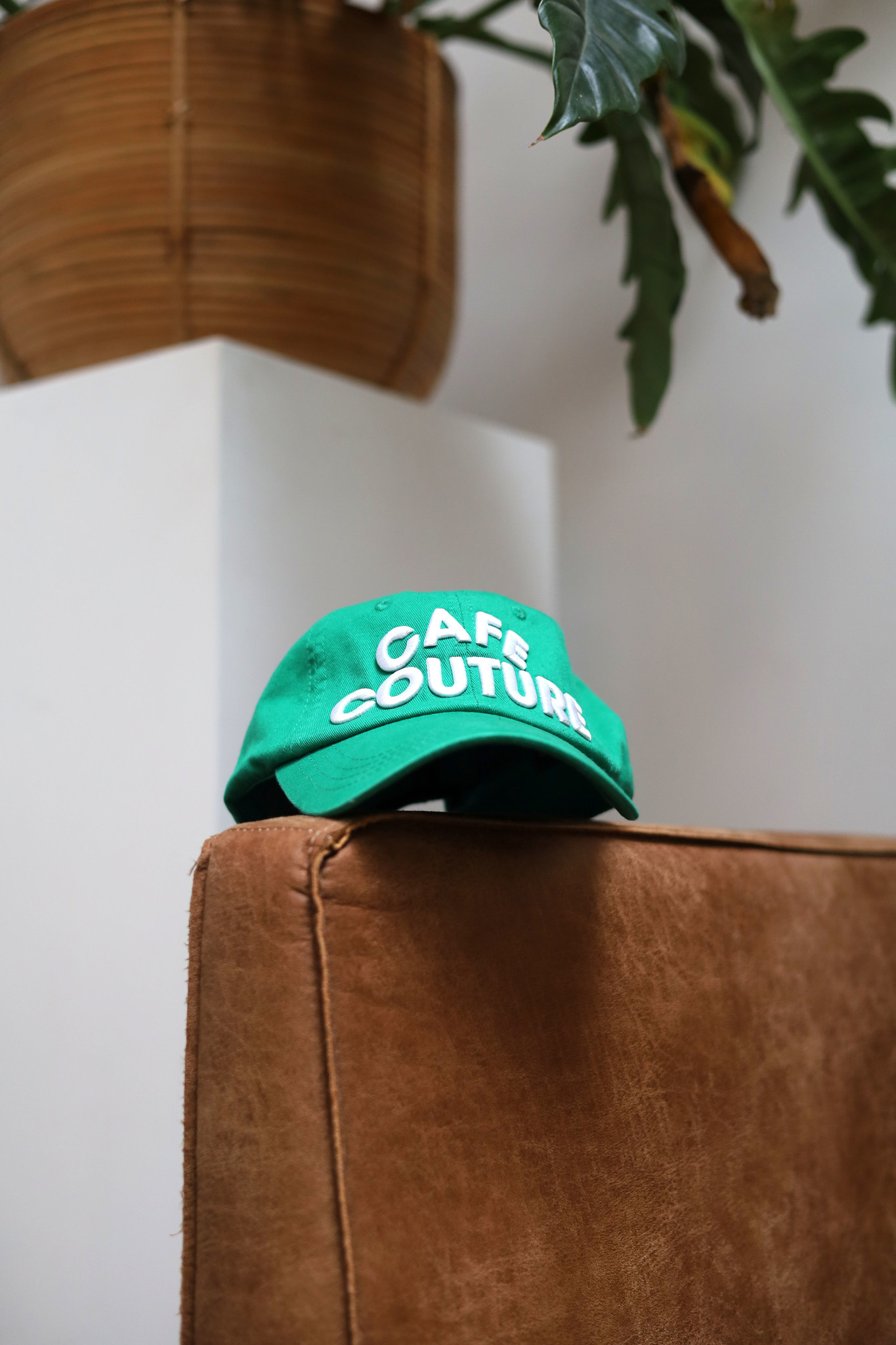 Cafe Couture logo cap (green)