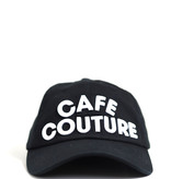 Cafe Couture logo cap (zwart)