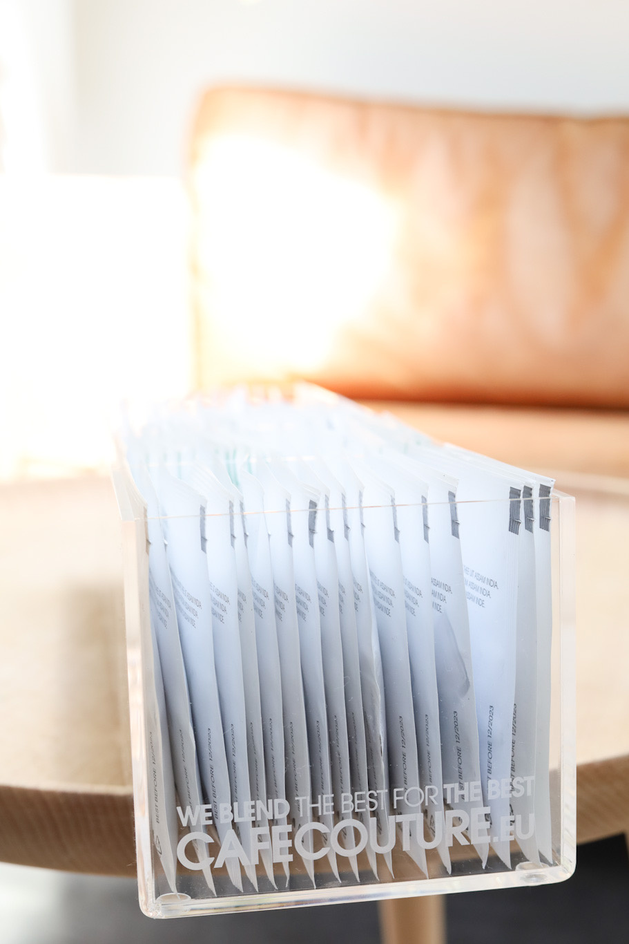 Tea Envelope Collection high display with 4 boxes