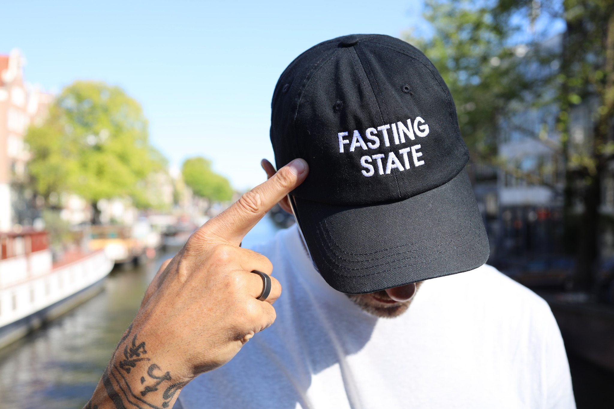 Fasting State cap (zwart)