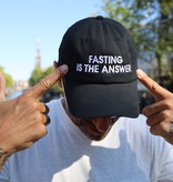 Fasting is the Answer cap (zwart)