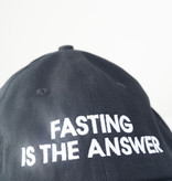 Fasting is the Answer cap (zwart)