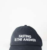 Fasting is the Answer cap (black)