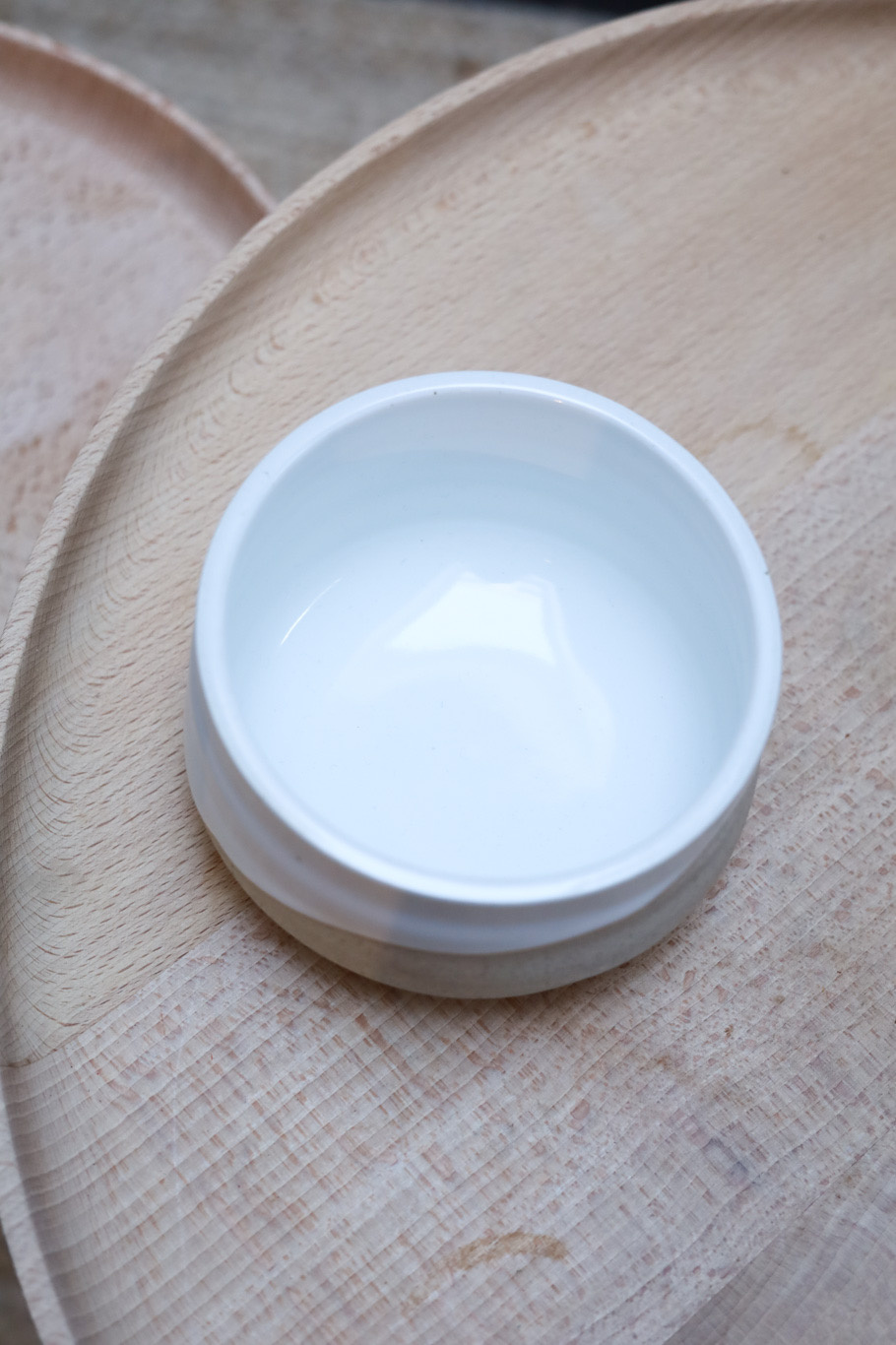 Matcha bowl - nature white