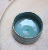 Porcelain Matcha bowl  - sea green