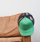 LOVE Trucker pet (groen)