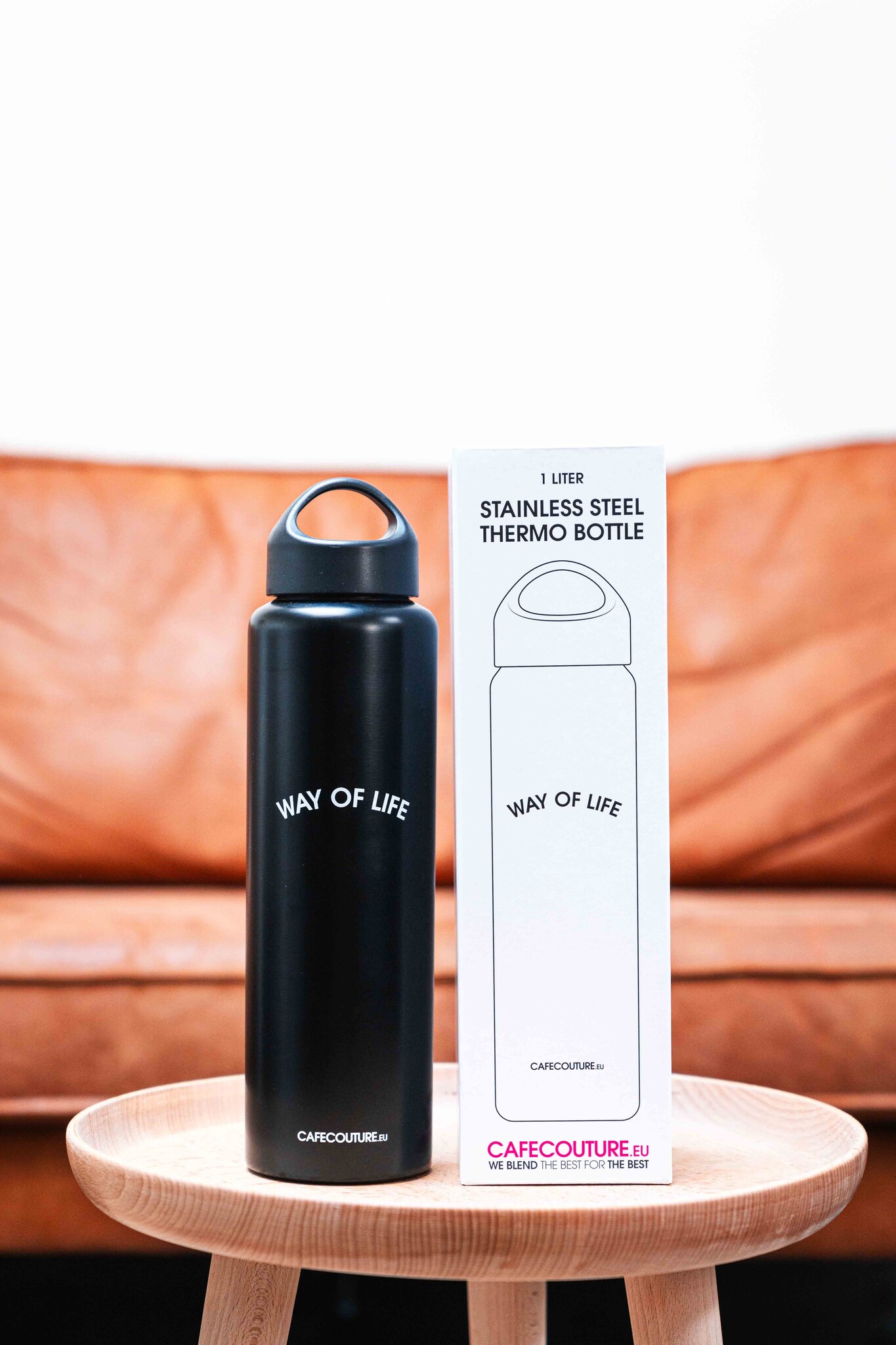 WAY OF LIFE stainless steel thermo bottle (1 liter)