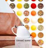 Complete Try out set + Ceramic tea pot (500 ml)