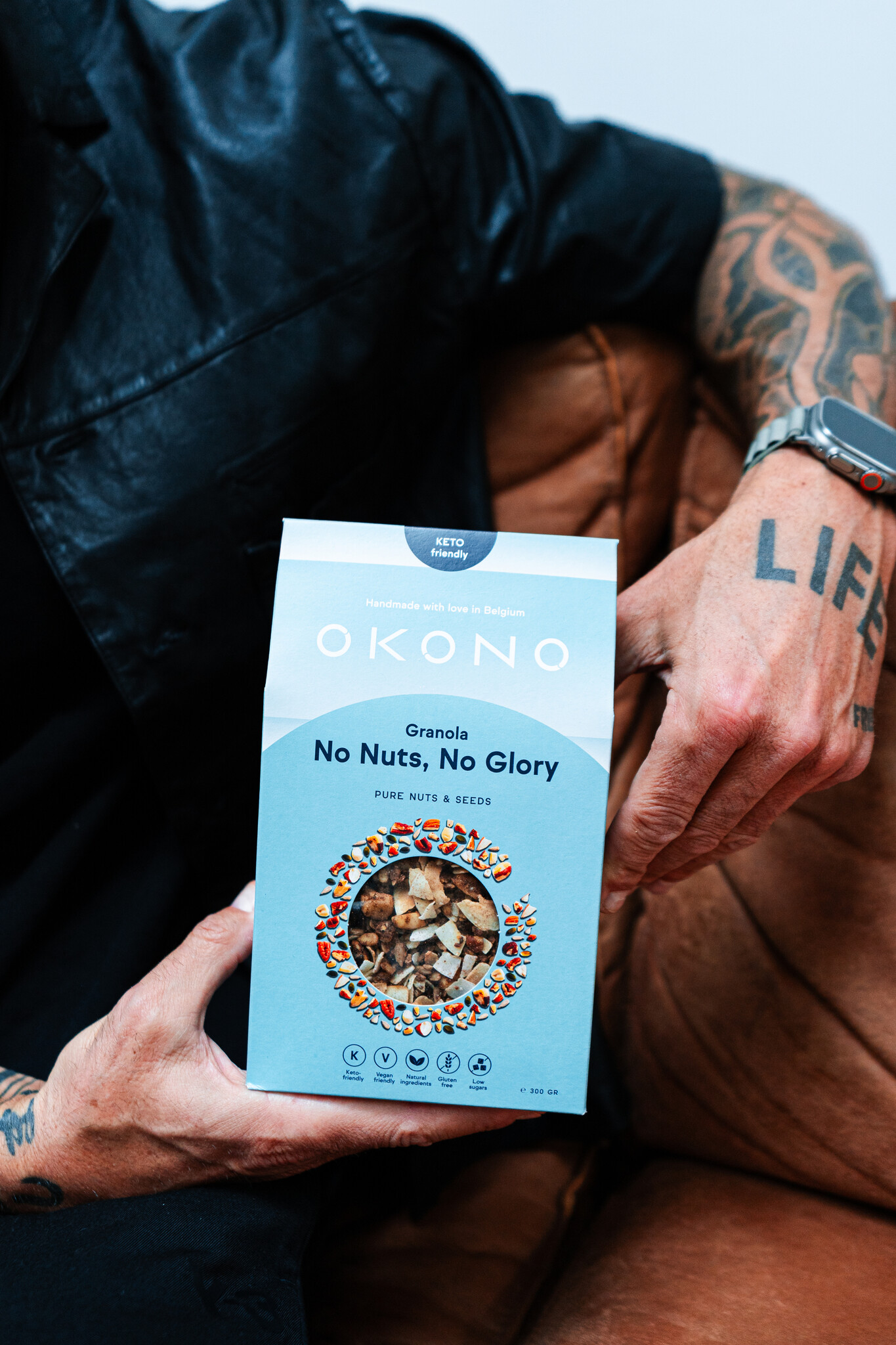 Granola No Nuts, No Glory - Pure noten en zaden