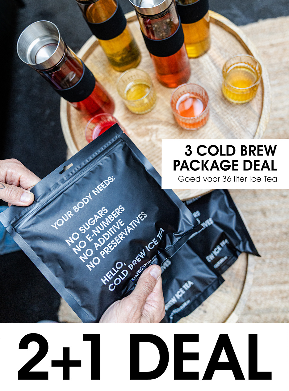 3 Cold brew Package Deal Anti Oxidant + White Peach + Sweet Love