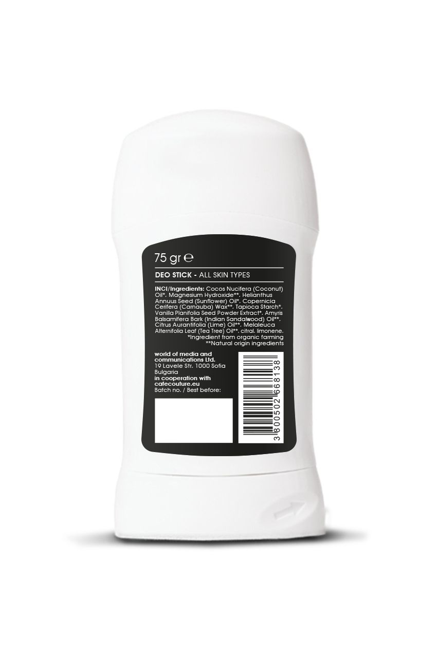 Natural Deo Stick 18,9/20 (vanilla & lime)