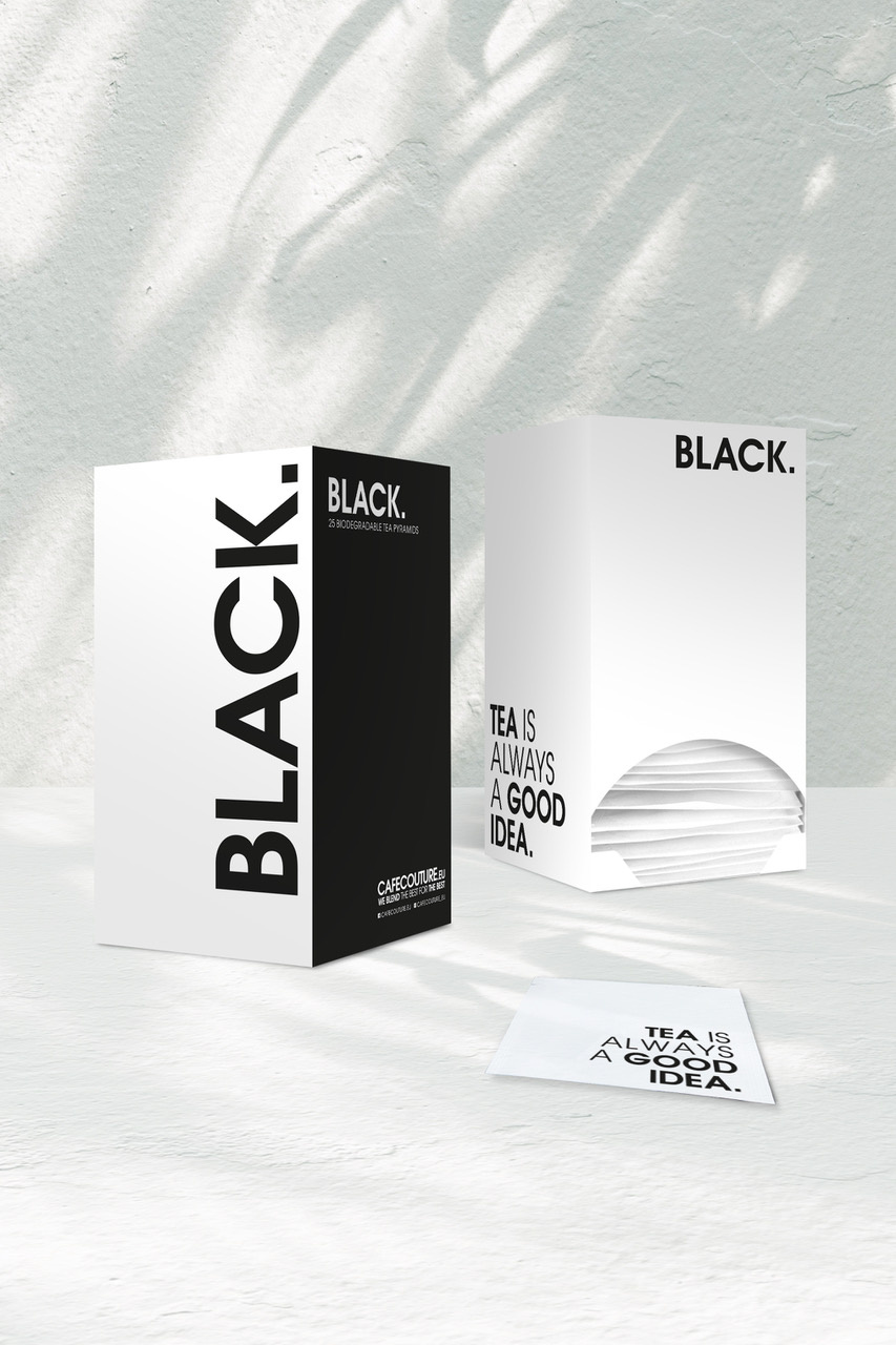 Tea Envelope Collection - BLACK