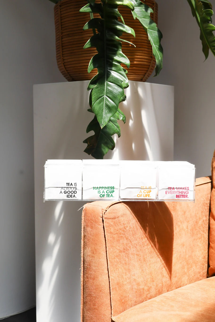Tea Envelope Collection open display met 4 vakken