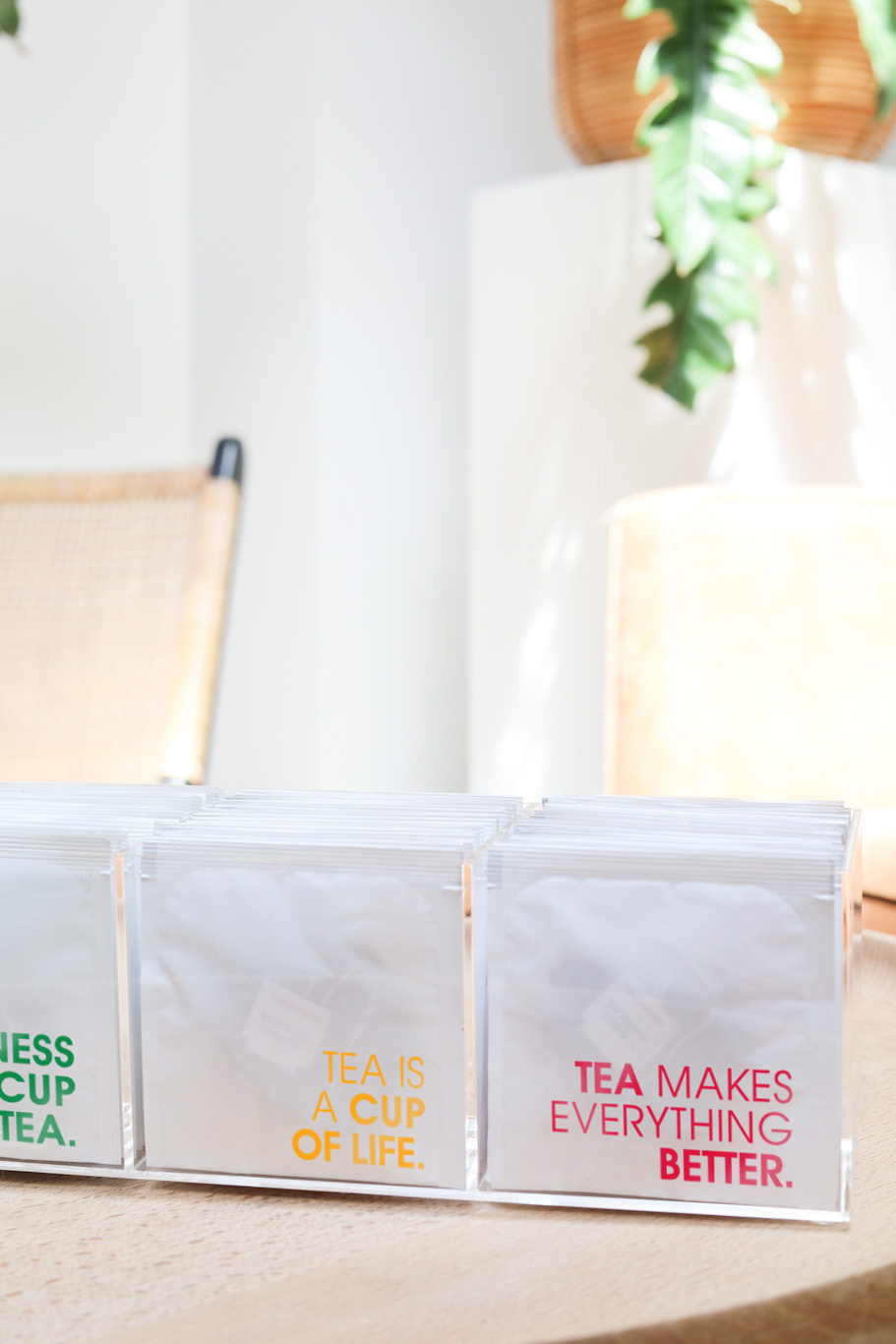 Tea Envelope Collection high display with 4 boxes