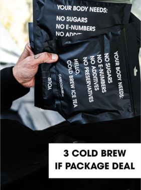Let's go (IF cold brew ice tea)