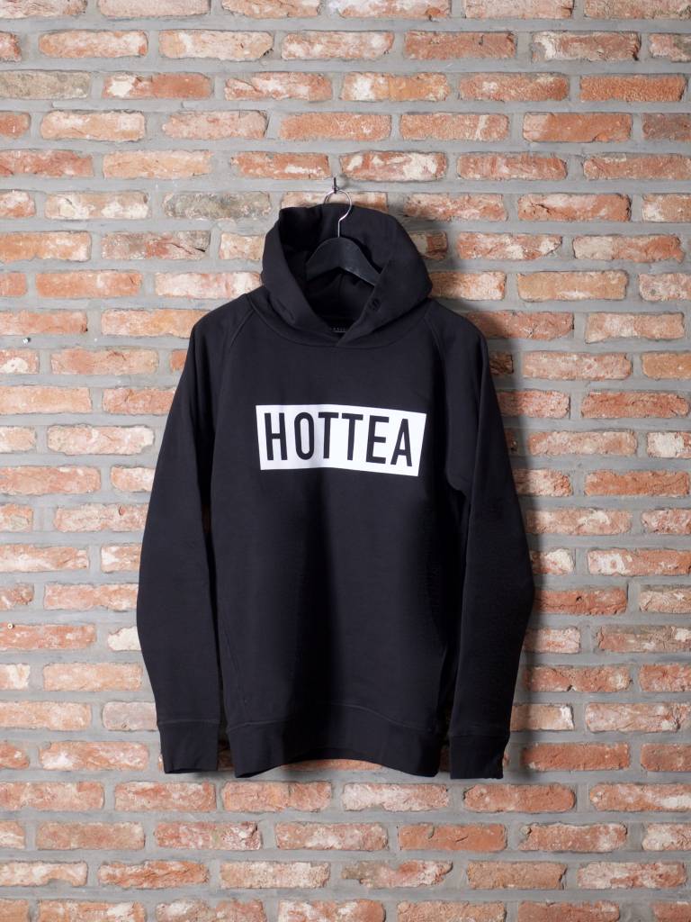 Hoodie HOTTEA (black/white)