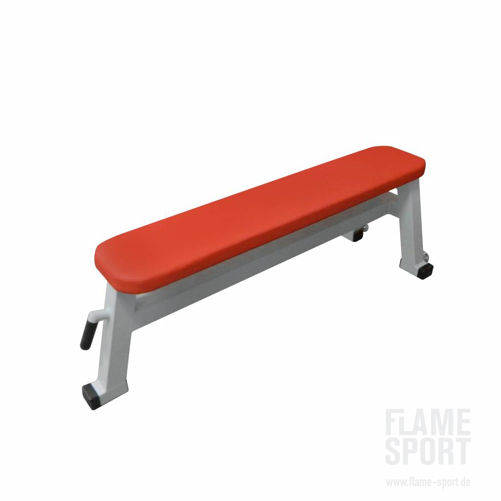 Flat Bench (1J), with transport wheels