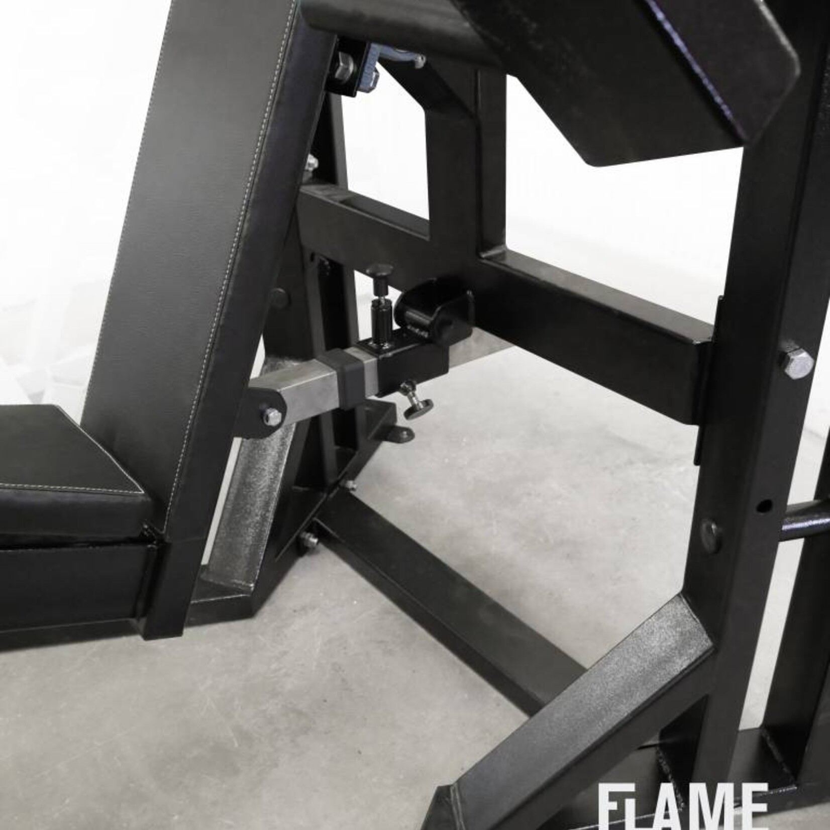 2-in-1: Sitting Chest & Shoulder Press Machine (6AXX2P) with Adjustable Footrest