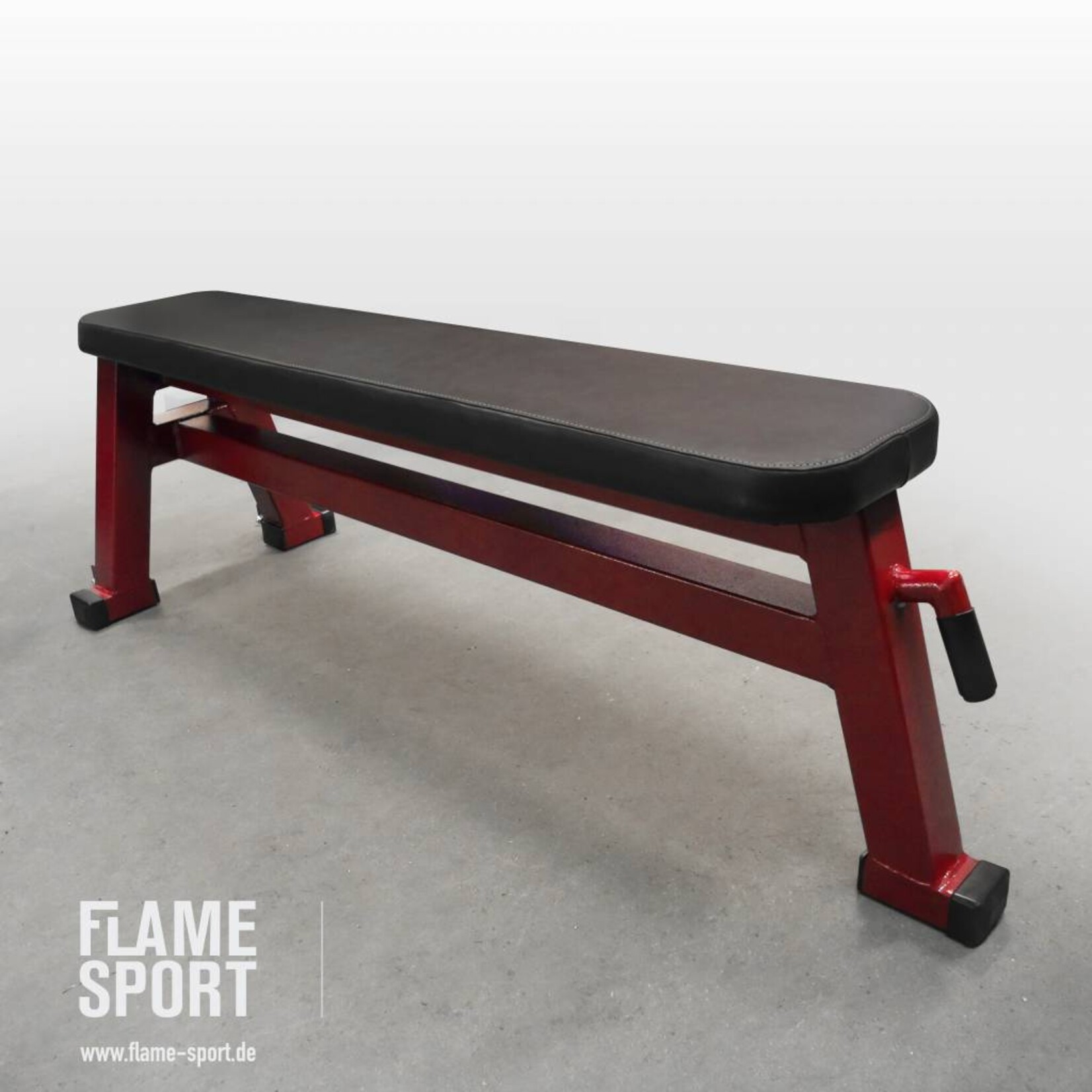 Flat Bench (1J), s transportními kolečky