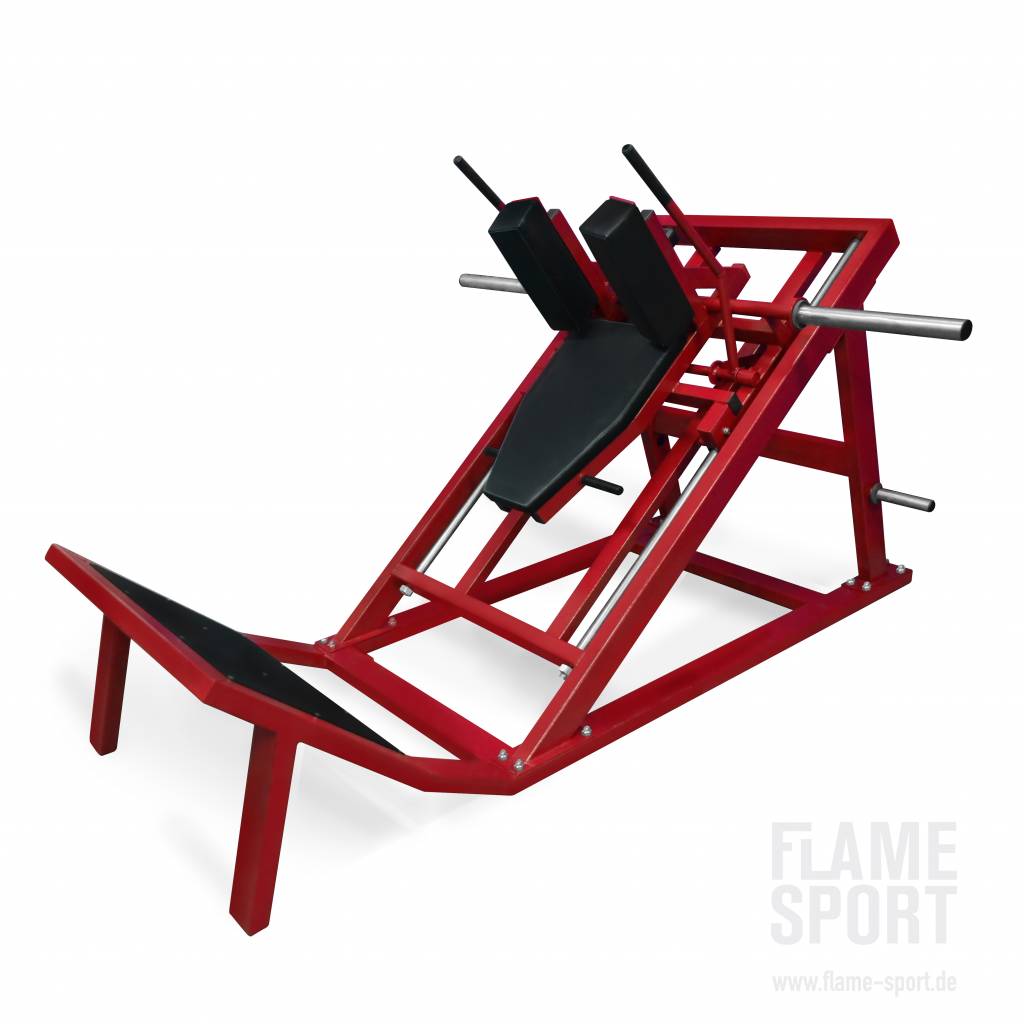 Hack-Squats Machine (1D) - FLAME SPORT - Professional Gym Equipment