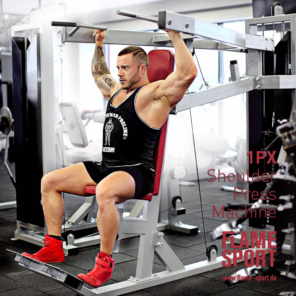 FLAME SPORT Shoulder Press Machine (1PX)