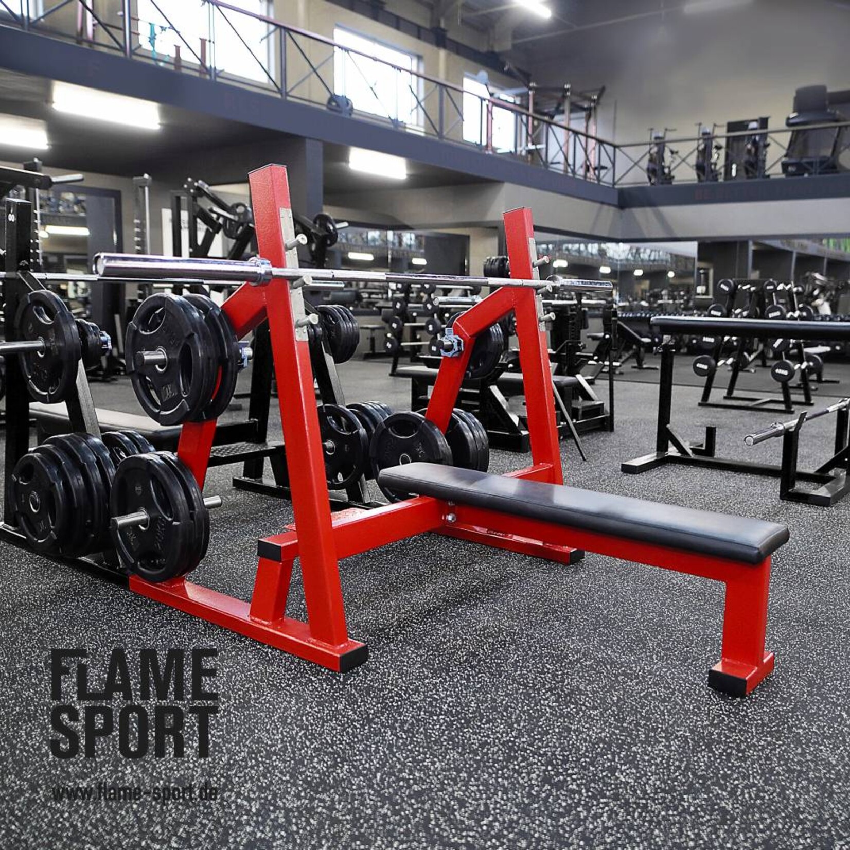 Olympiabank/ Flat Bench Press/ Drückbank (1A)