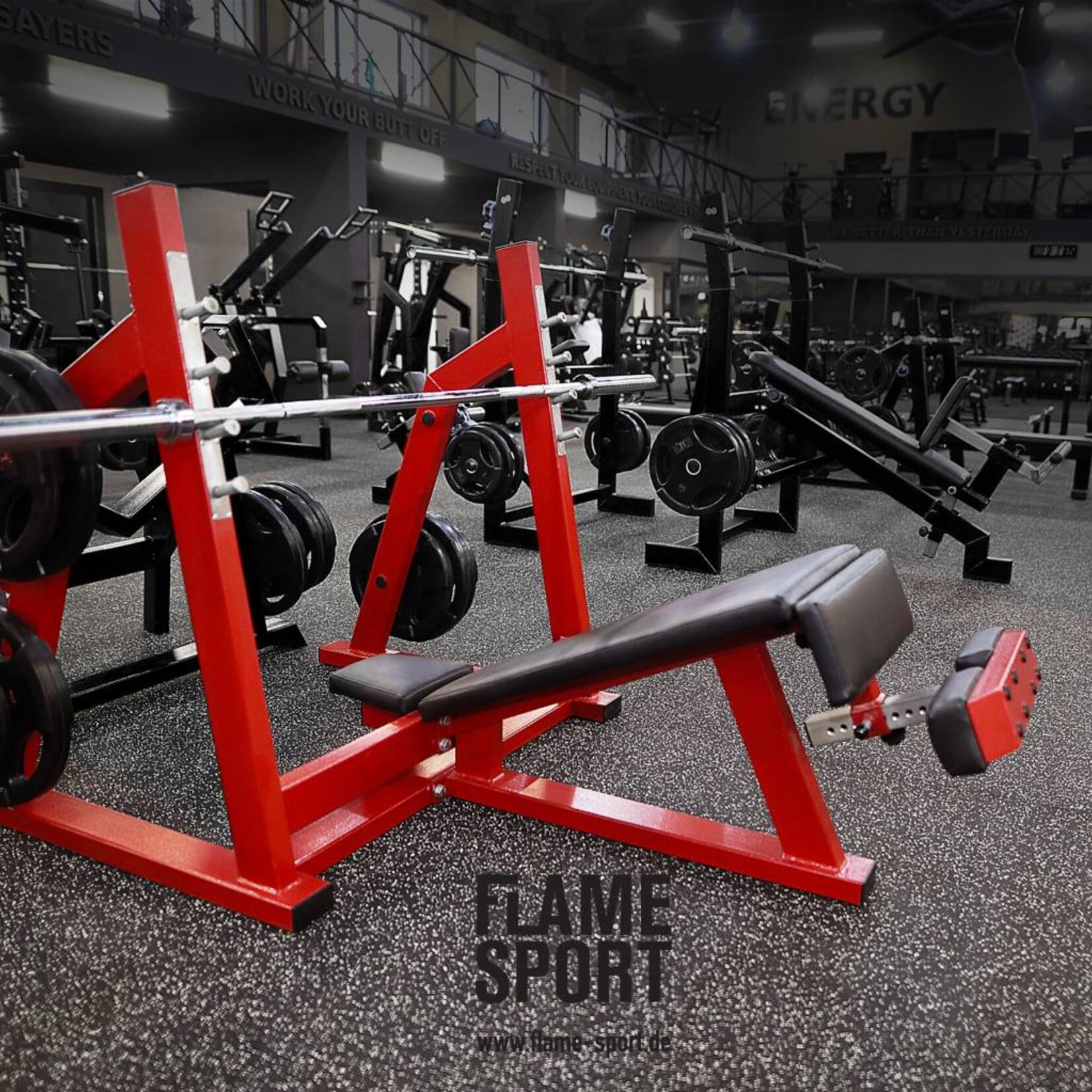 Olympic Decline Chest Press Bench (3A)