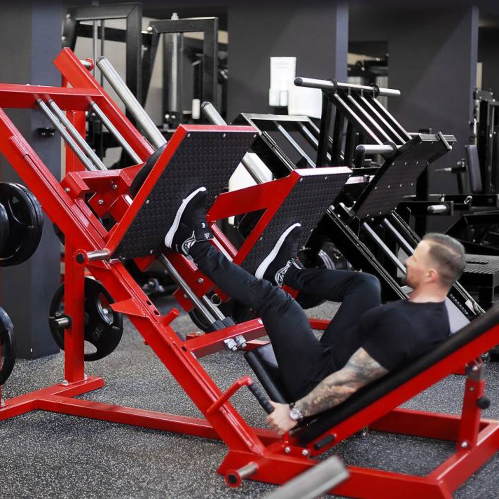 Beinpresse 45° mit trennbarer Plattform | DUAL (3DX)