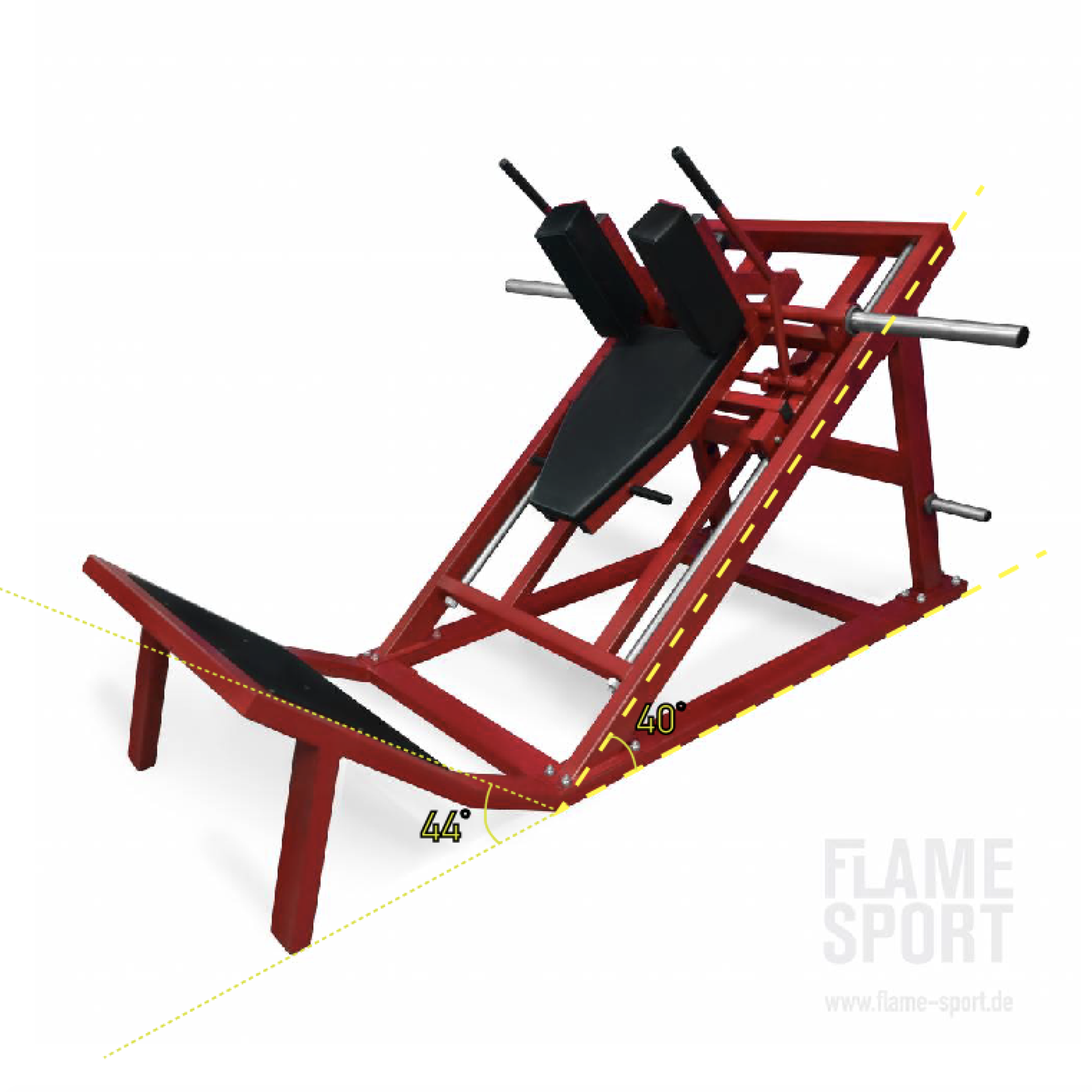 Hack-Squat Machine (1D)